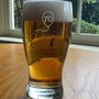 Personalised 70th Birthday Gift Balloon Pint Glass, thumbnail 3 of 8