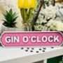 Pink Gin Roadsign 50th Birthday Gift For Her 40th 60th, thumbnail 4 of 5