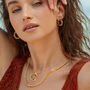 Luxury Cuban Gold Chain Necklace, thumbnail 3 of 5