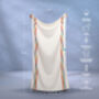 Personalised Towel Shawl Birthday Gift For Her, thumbnail 7 of 11