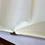 Personalised Hand Bound Woven Cloth Photo Album, thumbnail 3 of 9