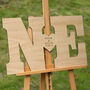 Wedding Double Letter Guest Book Sign, thumbnail 7 of 10