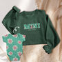 Personalised 'Mini' Appliqué Keepsake Sweatshirt, thumbnail 3 of 10