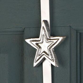 Shooting Star Over Door Wreath Hanger, 4 of 5
