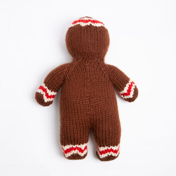 Gingerbread Man Knitting Kit, 6 of 11