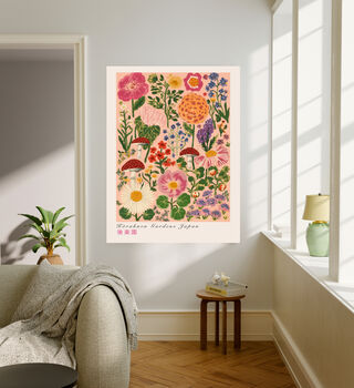 Japanese Kōrakuen Garden Art Print, 4 of 5