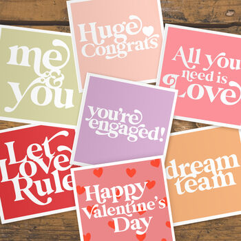 Personalised 'Perfectly Suited' Engagement Gift Set, 6 of 7