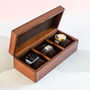 Personalised Leather Jewellery Storage Box, thumbnail 4 of 9