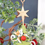 Cats In Christmas Tree Hanging Decoration, thumbnail 3 of 3