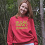 Bah Humbug Women's Christmas Jumper Sweatshirt, thumbnail 3 of 7