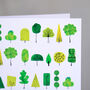 Nature Trees Birthday Card, thumbnail 8 of 12