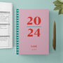 Personalised 2024 Diary And Notebook, thumbnail 1 of 12