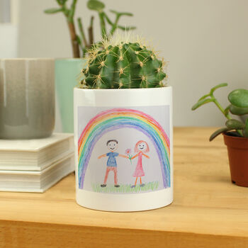 Personalised Childrens Drawing Photo Storage Pot, 5 of 12