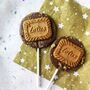 Lotus Biscoff Milk Chocolate Biscuit Lollipop, thumbnail 1 of 1