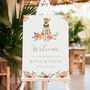 Wedding Welcome Sign With Dogs, thumbnail 1 of 5