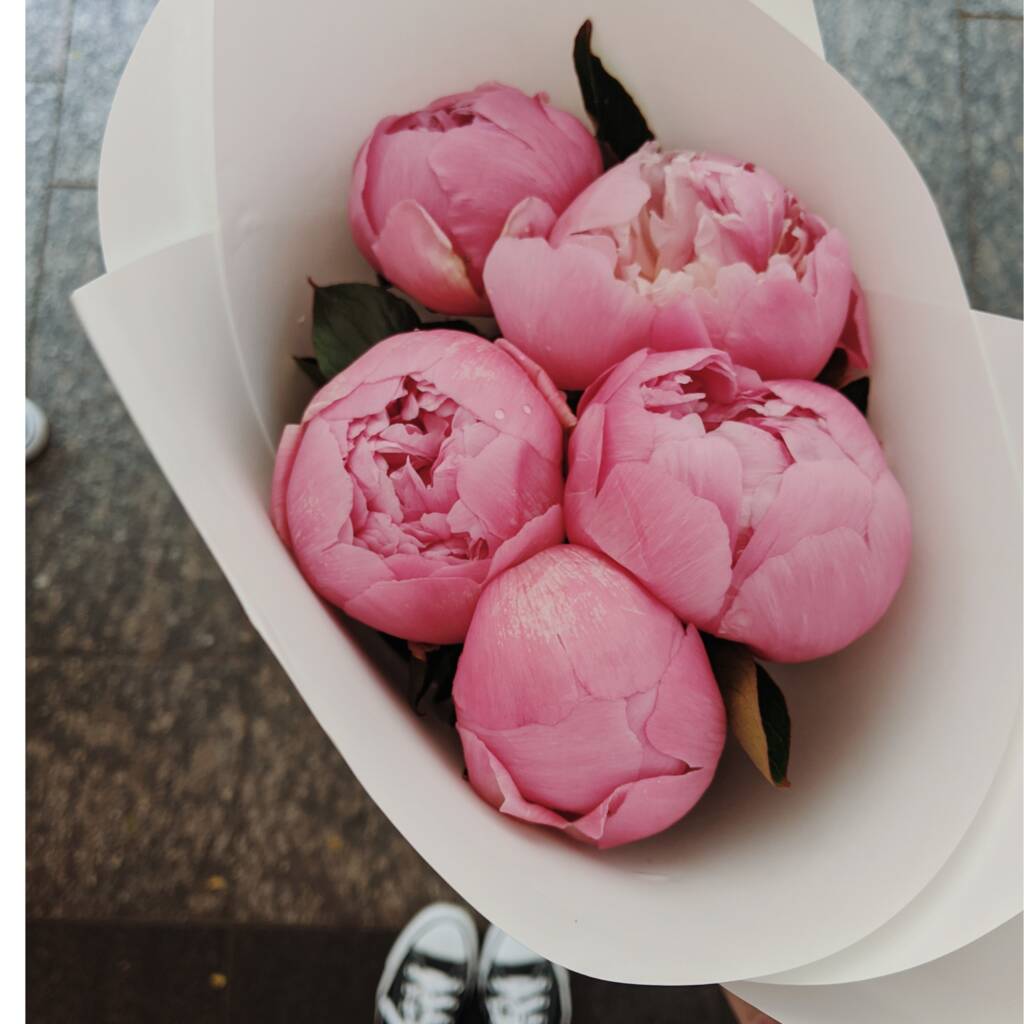 Fresh Peonies Delivered By Flowers At The Mill