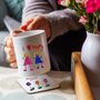 Valentines Mug Gift Set With A Child's Drawing, thumbnail 3 of 4