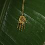 18 K Gold Hand Pendant Necklace Protection Jewelry, thumbnail 1 of 5
