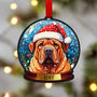 Shar Pei Dog Tree Decoration, thumbnail 1 of 2