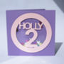 3D Confetti Shaker Birthday Card, thumbnail 3 of 5