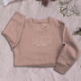 Personalised 'Dada' Embroidered Family Sweatshirt, thumbnail 9 of 10