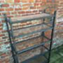 Industrial Steel Copper Wire Bookcase Shelving Unit 287, thumbnail 2 of 5