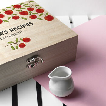 Personalised Orchard Recipe Box, 9 of 10