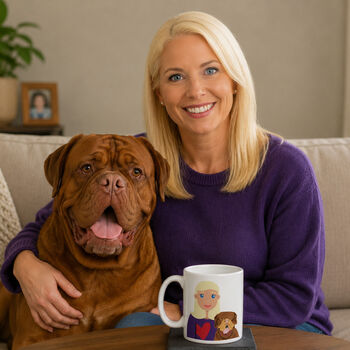 Personalised Mug Gift For Dog Mum, 2 of 12