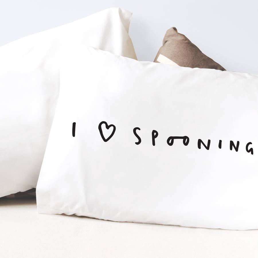 the spooning pillow
