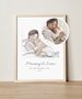 Personalised Mum And Baby Portrait From Photo, thumbnail 1 of 5
