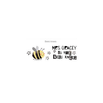 Personalised Bee's Knees Thank You Mug, 6 of 12