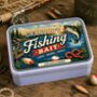 Personalised Vintage Fishing Bate Tackle Tin, thumbnail 3 of 3