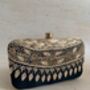 Heavily Embroidered Green Clutch Bag, thumbnail 5 of 11