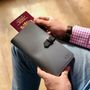 Leather Travel Document Wallet, thumbnail 2 of 8