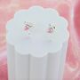 Ballerina Stud Earrings, thumbnail 1 of 2