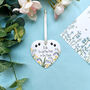 Personalised Pet Memorial Heart Decoration, thumbnail 1 of 7