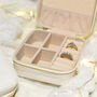 Bridesmaid Proposal Floral Initial Travel Jewellery Box, thumbnail 3 of 5