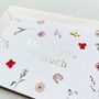 Anna Floral Thank You Card, thumbnail 1 of 1