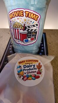 Personalised Movie Night Snack Box – Cinema Treat Tray Gift, 9 of 12
