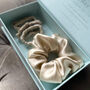 Set Of Silk Scrunchies Gift Set For Her, thumbnail 6 of 8