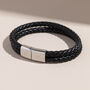 Men's Personalised Double Leather Bracelet, thumbnail 2 of 7