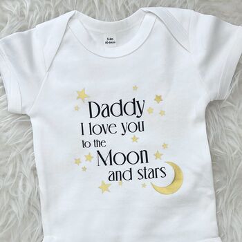 Daddy I Love You To The Moon And Stars, 2 of 3