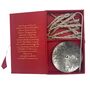 Rope Incense And Silver Plated Holder Set Pancha Buddha, thumbnail 3 of 6