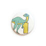 Number One Dinosaur Card And Badge Set, thumbnail 3 of 5