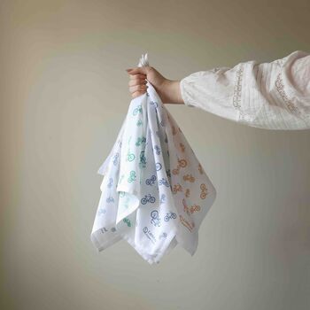 Organic Cotton Handkerchiefs, Family Pack Of Nine, 2 of 12
