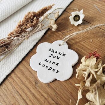 Teacher Thank You Keepsake, Personalised Thank Your Teacher Gift, End Of Term Present, 2 of 3