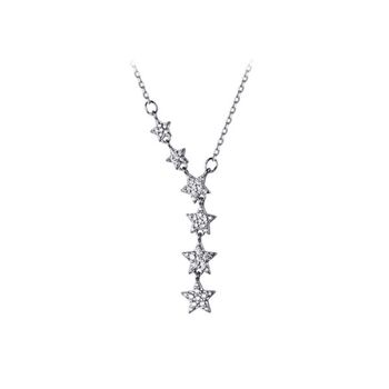 60th Birthday Sterling Silver Star Necklace, 5 of 6