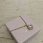 Pink Clover Pendant Necklace, thumbnail 6 of 6