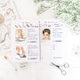 Personalised Wedding Planner Book | Eucalyptus | Engagement Gift, thumbnail 10 of 11