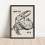 Snap Out Of It Crab Print, thumbnail 2 of 3